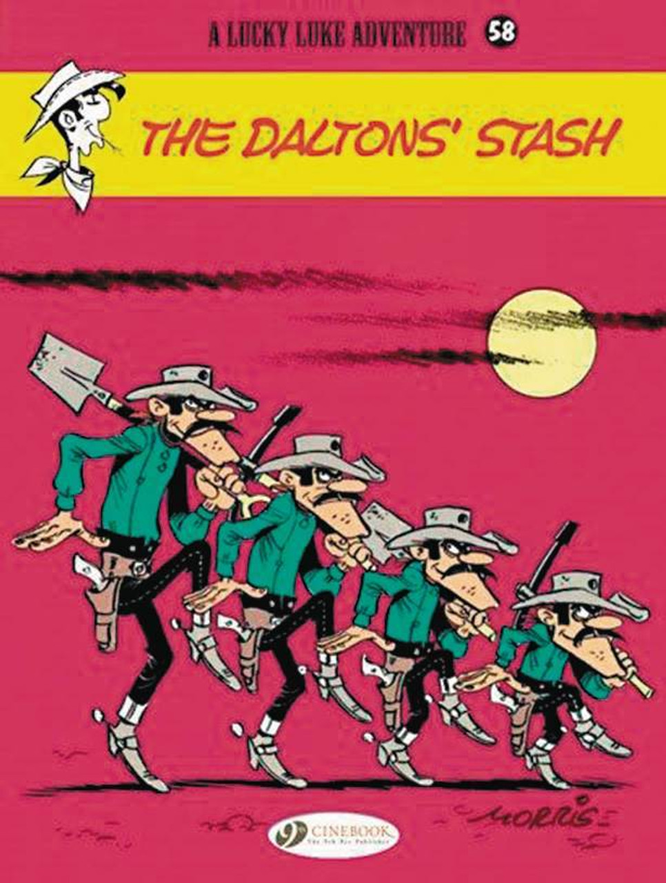 LUCKY LUKE TP VOL 58 DALTONS STASH