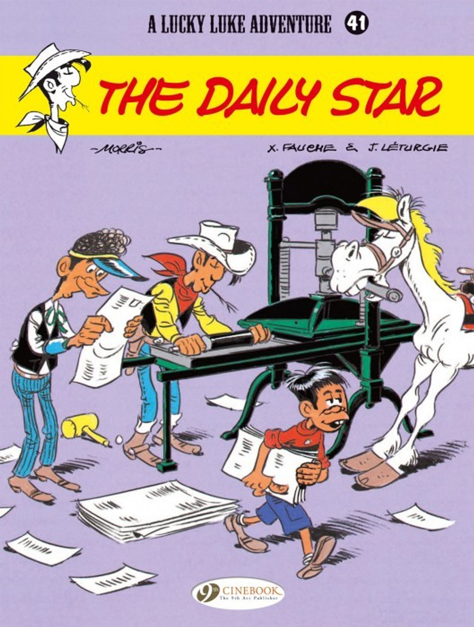 LUCKY LUKE TP VOL 41 DAILY STAR