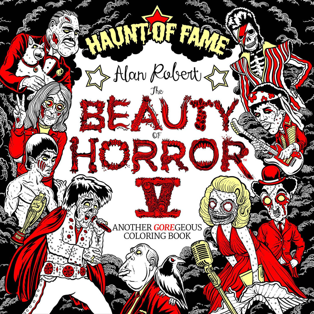 BEAUTY OF HORROR COLORING BOOK VOL 05 HAUNT OF FAM