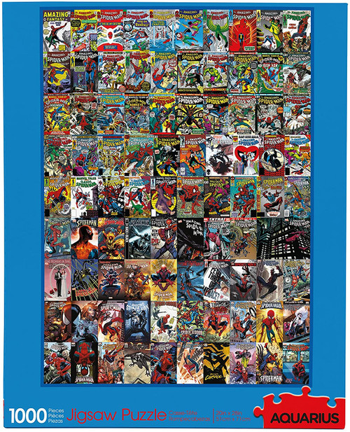 MARVEL SPIDER-MAN COVERS 1000PC PUZZLE