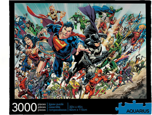 DC COMICS CAST 3000PC PUZZLE