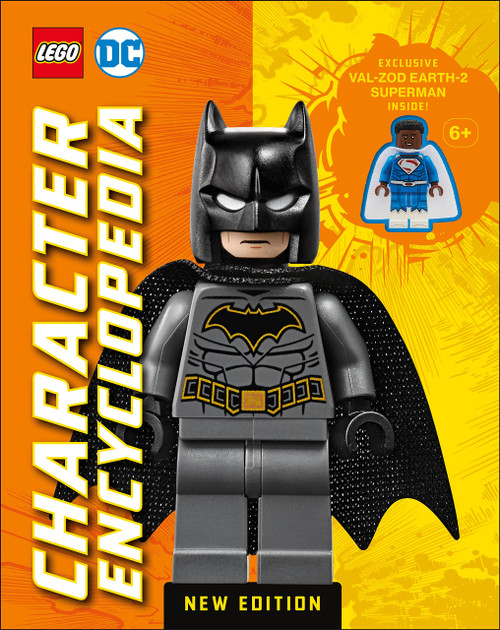 LEGO DC CHARACTER ENCYCLOPEDIA NEW ED WITH MINIFIGURE