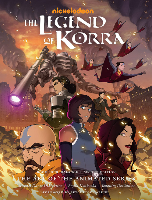 LEGEND OF KORRA ART ANIMATED HC BOOK 04 BALANCE 2ND ED