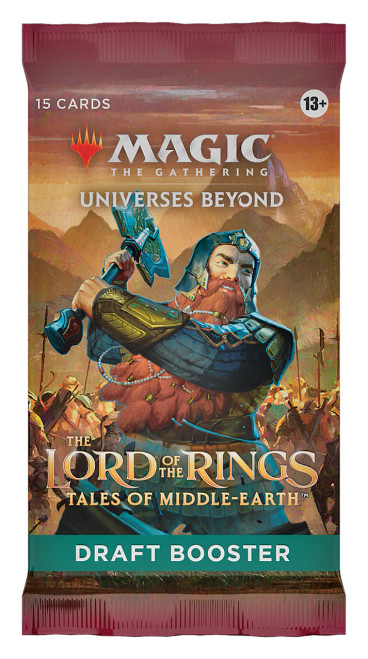 MAGIC THE LORD OF THE RINGS: TALES OF MIDDLE-EARTH DRAFT BOOSTER PACK