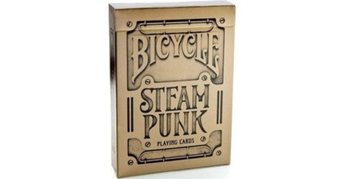 BICYCLE STEAMPUNK GOLD PLAYING CARDS BICYCLE STEAMPUNK GOLD PLAYING CARDS