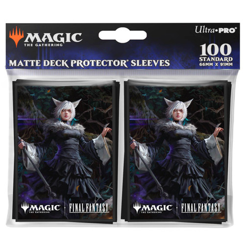 ULTRA PRO MAGIC THE GATHERING - FINAL FANTASY 100CT DECK PROTECTOR SLEEVES Y'SHTOLA