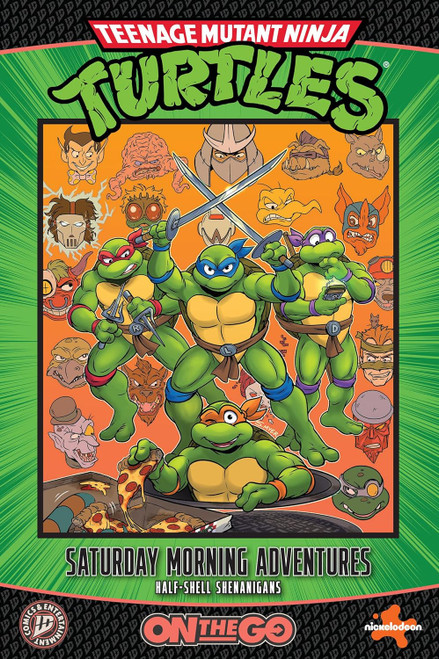TEENAGE MUTANT NINJA TURTLES SATURDAY MORNING ADVENTURES ON THE GO HALF SHELL SHENANIGANS