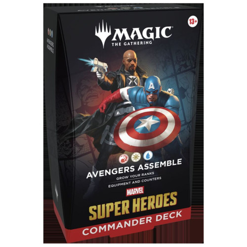 MAGIC MARVEL SUPER HEROES - COMMANDER DECK AVENGERS ASSEMBLE