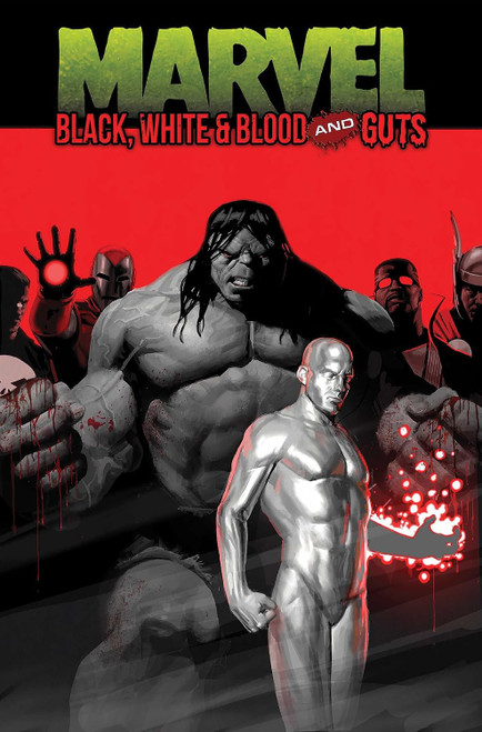 MARVEL BLACK WHITE & BLOOD & GUTS TP
