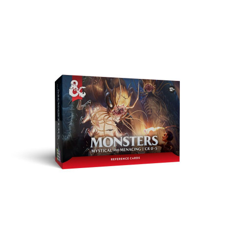D&D REFERENCE CARDS - MONSTERS: MYSTICAL AND MENACING