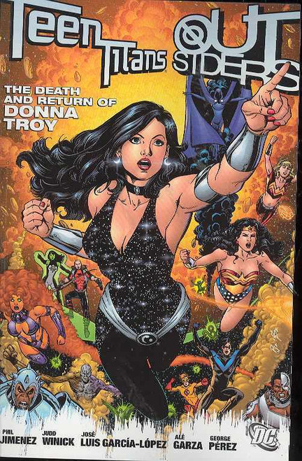 TEEN TITANS OUTSIDERS DEATH AND RETURN OF DONNA TR