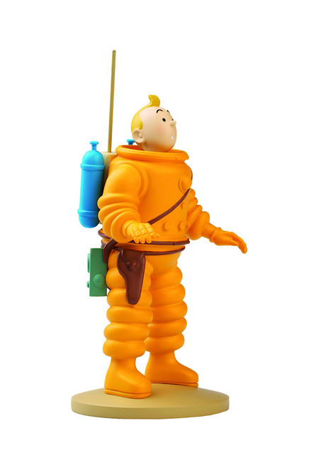 FIGURINE TINTIN RESINE 12 CM TINTIN EN TRENCH - Album BD