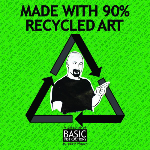 MADE WITH 90% RECYCLED ART TP