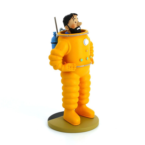 TINTIN RESIN FIGURINE HADDOCK COSMONAUT