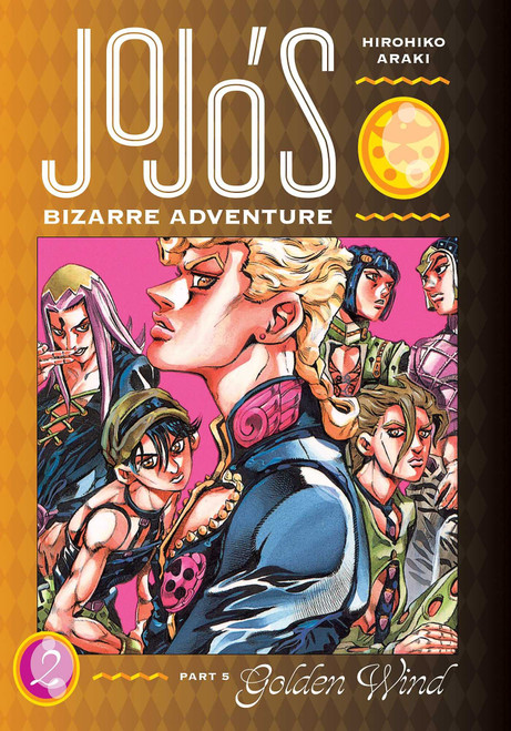 JOJOS BIZARRE ADV PT 5 GOLDEN WIND HC VOL 02