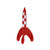 TINTIN FIGURE ROCKET