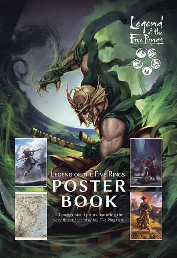 LEGEND OF THE FIVE RINGS POSTER BOOK - Graphic