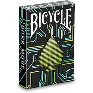BICYCLE DARK MODE PLAYING CARDS - Graphic