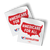 Medicare For All (3" x 3" Vinyl Sticker -- Pack of Two!)