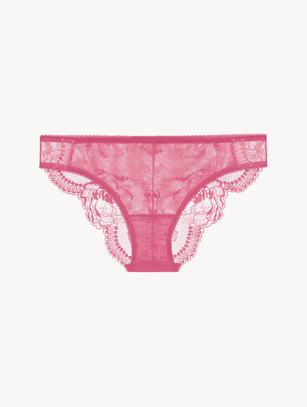 Luxury Lace Balconette Bra in Wild Orchid | La Perla