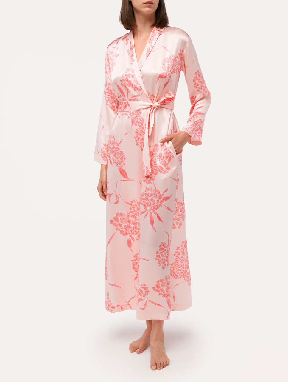 Soft pink robe clearance