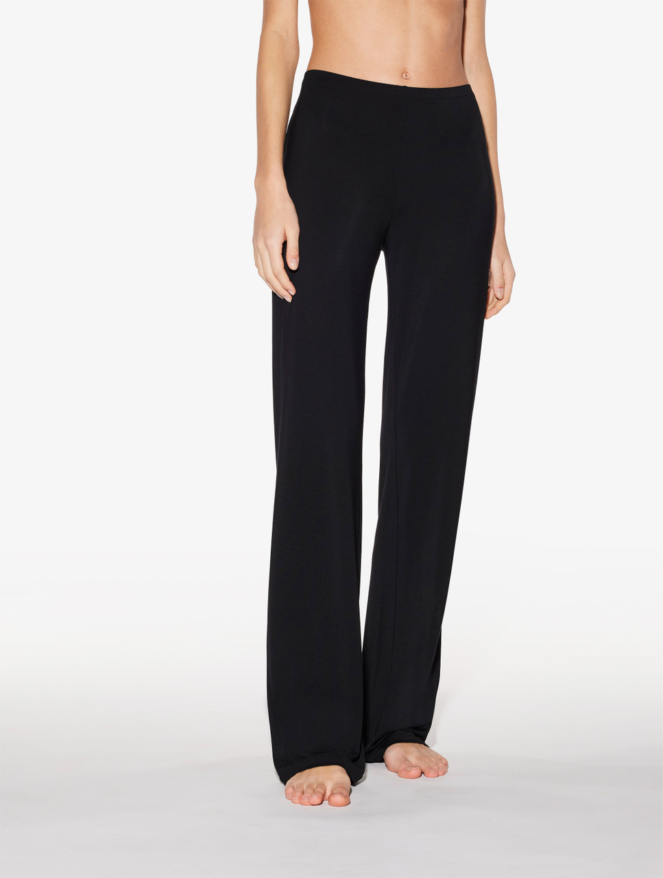 Pyjamas in black modal jersey - La 