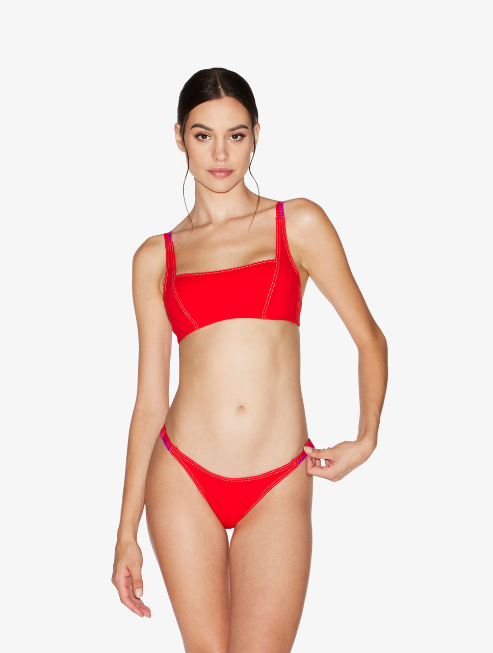 Brazilian Bikini Brief in Red