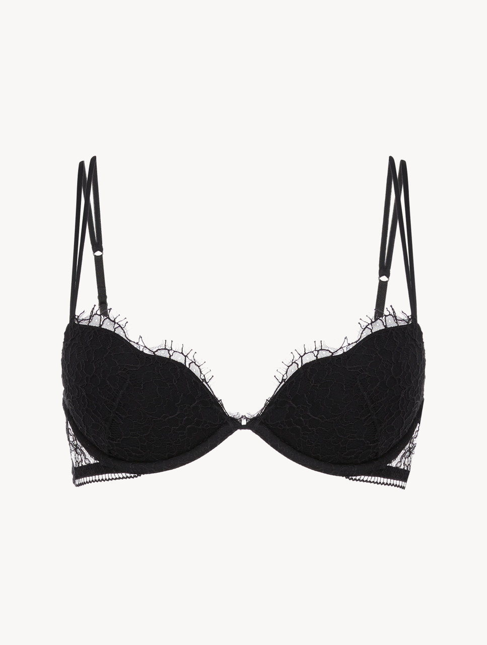 Buy online Blue Laced Push Up Bra from lingerie for Women by Abelino for  ₹539 at 59% off