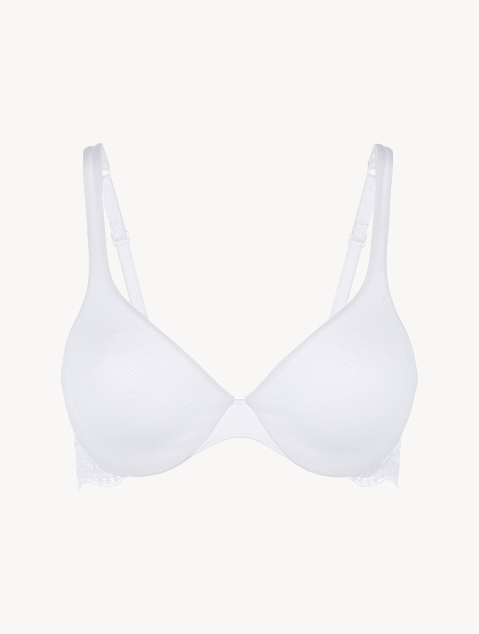 White lace underwired bra - La Perla - Global