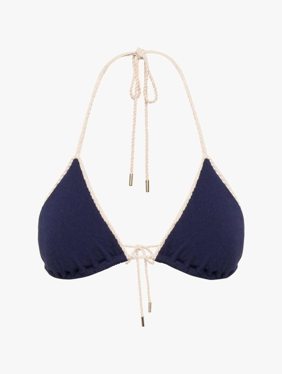 Aquasuit By La Perla Navy 2-Piece High Waist Push-Up Bikini Swimesuit  Size46/10