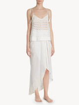 Sarong in off-white cotton_3