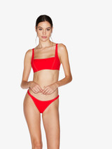 Bralette Bikini Top in Red_1