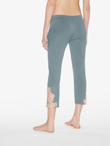 Cashmere Blend Ribbed Trousers in Sleepy Dream with Frastaglio_3