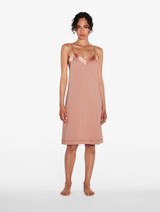 Short Nightdress in Blush Clay_1