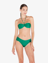 Bandeau Bikini Top in green_3