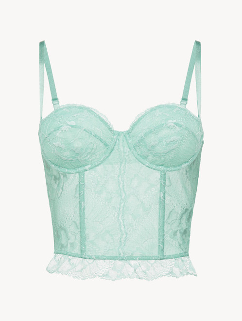 Lace corset in Jade_4