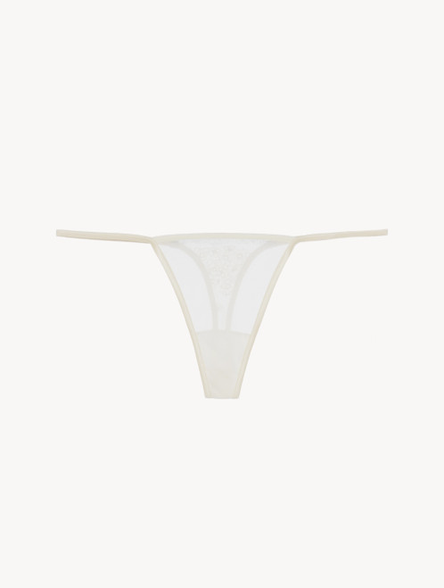 Thong in off-white embroidered tulle_2