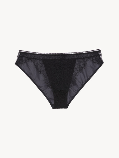 Lace Brief in Onyx_0