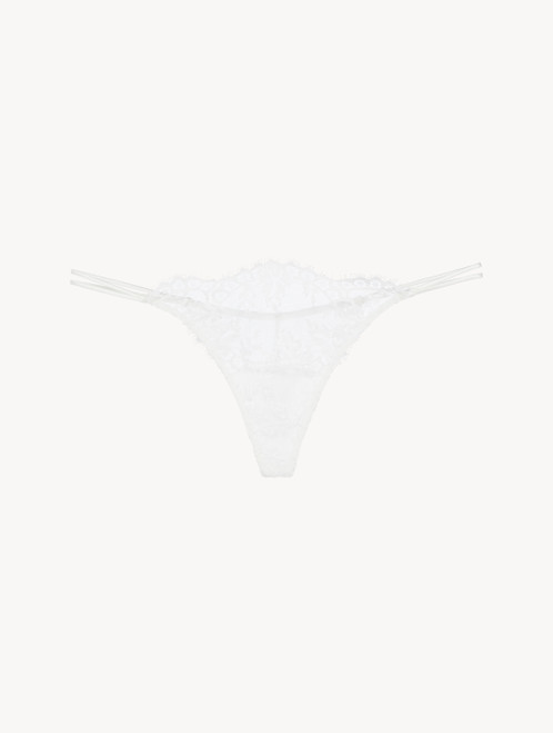 Off-white Leavers lace thong_7