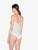 Bodysuit in off-white Lycra with embroidered tulle_2