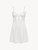 Slip Dress in off-white modal with embroidered tulle_0