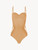 Nude Lycra control fit body with Chantilly lace_0