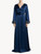 Blue long silk robe with frastaglio_1