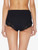 Cashmere Blend Ribbed Sleep Shorts in Onyx with Frastaglio_3