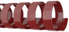 9/16" Plastic Binding Comb_Maroon