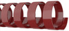 5/8" Plastic Binding Comb_Maroon