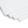 (100) 24" x 18" 4 mm White Fluted Corrugated Plastic