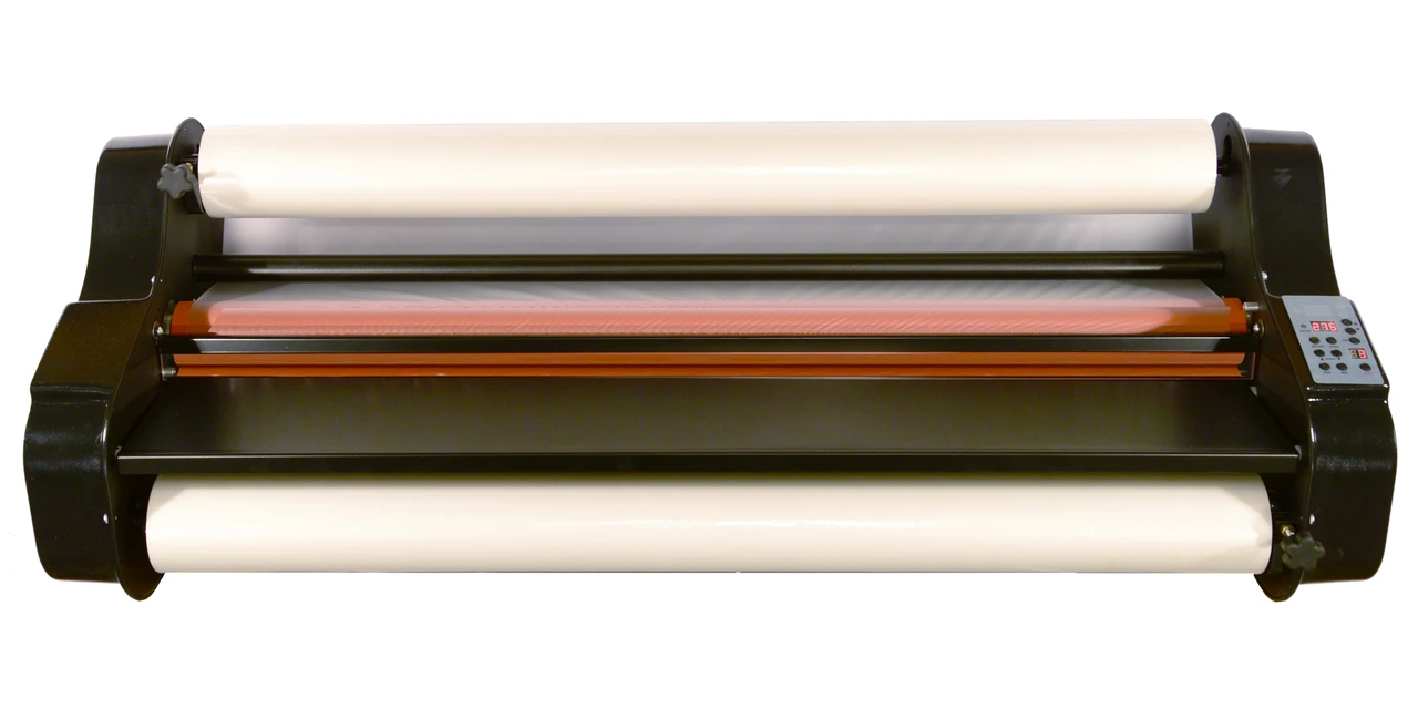WRL-4000-Pro Dual Heat 40" Roll Laminator Front View