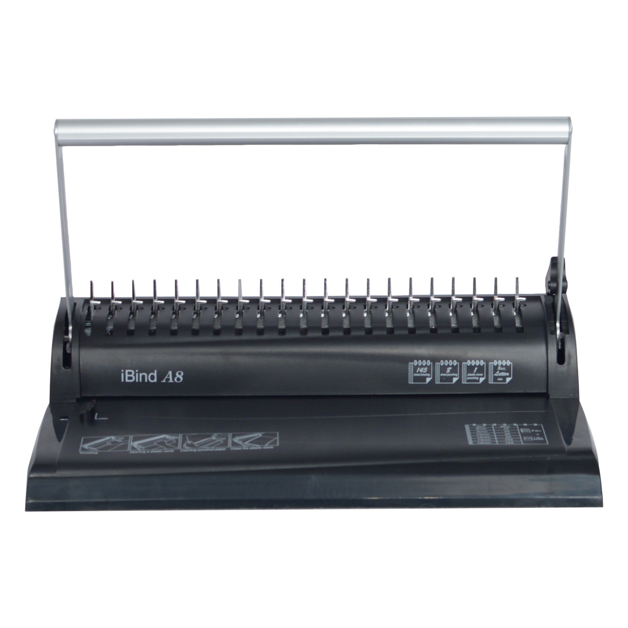 A8 Plastic Comb Manual Binding Machine