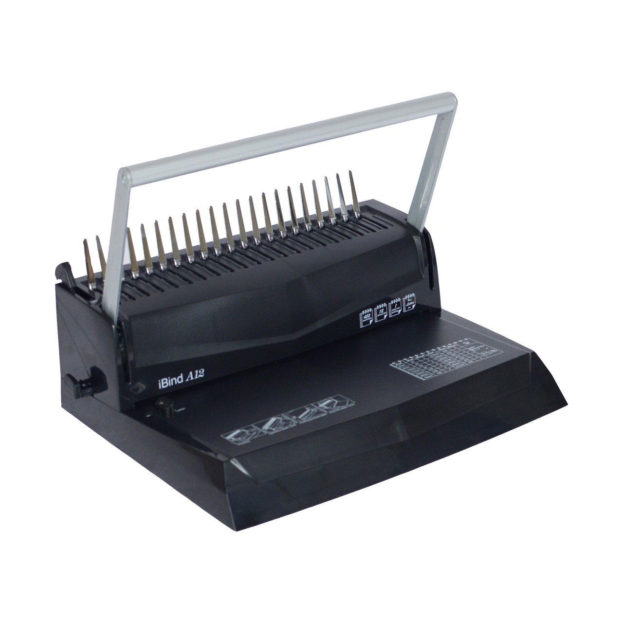 A12 Plastic Comb Manual Binding Machine